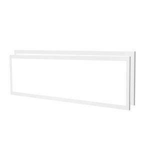 Pannello LED Piatto 1x4FT 5700LM con 3 Colori Selezionabili 3000K/4000K/5000K, Plafoniera a Soffitto a Incasso - Product Image 1