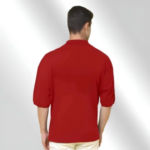 Polo personnalisé avec logo, prix abordable, col à revers, polo de golf, t-shirt polo 100% coton, grandes tailles, polos pour hommes - Product Image 3