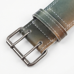 Ceintures de musculation en cuir de vachette robustes Rajputana Corporation, ceintures en cuir sublimé à double boucle, unisexe, 10 mm - Product Image 3