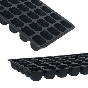 Venta al por mayor 35/ 40/ 50/ 60/ 98/ 104 celdas bandeja profunda Flor Verduras Germinación DE LA STR-045-1-Qr Cultivo diminuto plano - Product Image 3