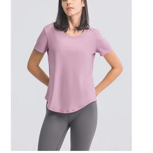 Camiseta de Mujer con Lavado Ácido, Manga Corta, Poliéster de Secado Rápido, Alta Calidad, Marca AAFZA SOCEER, Venta al Por Mayor - Product Image 2