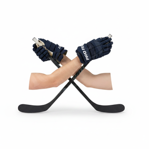 Gants de hockey sur glace Pro Felt Team, équipement de protection rembourré pour joueurs adultes, main gauche et droite, gants durables à adhérence optimale - Product Image 3