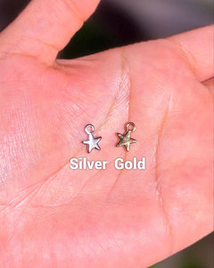 Pulsera de Macramé Hecha a Mano con Ojo de Tigre, Piedra Preciosa Marrón, Cordón Azul, Amuleto de Estrella, Ajustable, Joyería Boho Curativa, HARI OM CREATIONS HOC - Product Image 2