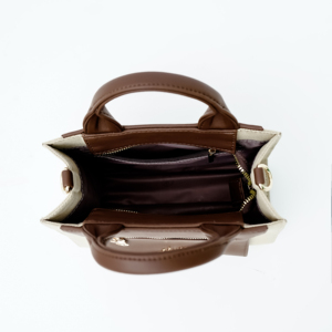 Hody CILLIE Microfiber Leather Fashion Durable Portable Zipper Bag with Medium Capacity Soft Handle for Travel - Product Image 3