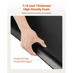 Tapis de chaise de salon rectangulaire de 3x5 pieds pour coiffeur de 7/8 pouces d'épaisseur - Product Image 3