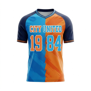 Uniformes de Fútbol Personalizados y Económicos, Conjunto de Camiseta y Pantalones Cortos para Equipos de Fútbol, Ropa Deportiva para Entrenamiento Juvenil - Product Image 1