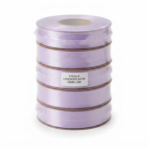 12mm Lavender Light Purple Single Face Satin Ribbon Factory 10 Rolls x 8 Meter for Gift <b>Wrap</b> <b>Bridal</b> Favors Boutique Bags Bulk - Product Image 3