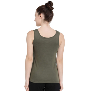 Camiseta sin mangas para mujer, textura suave, material de mezcla de algodón, ajuste relajado, cómoda, informal, top de moda de verano - Product Image 6