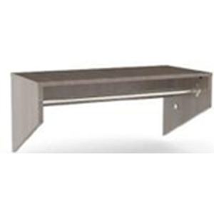 Porte-vêtements certifié CARB P2, en MDF de qualité E0, finition HPL/LPL, avec bordure et quincaillerie assorties incluses, mobilier suspendu pour hôtel - Product Image 5