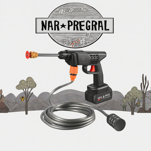 <span class=keywords><strong>Nettoyeur</strong></span> <span class=keywords><strong>haute</strong></span> <span class=keywords><strong>pression</strong></span> portable 21V à <span class=keywords><strong>batterie</strong></span> avec portée de pulvérisation de 10m, tête de pistolet en alliage - Ensemble de pistolet de lavage électrique, pulvérisateur de mousse - Product Image 1