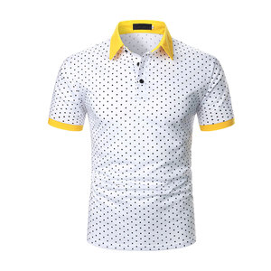Polos pour hommes confortables et respirants en vente en ligne, polos pour hommes style streetwear - Product Image 2