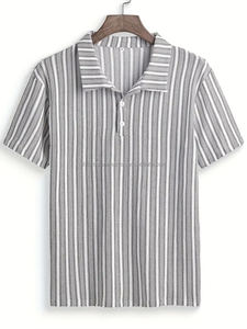 Venta al por mayor de fábrica, logotipo de verano, precio al por mayor, camiseta de manga corta para hombre, polos 2025, polos para hombre - Product Image 6