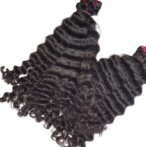 Najir Hair Hub Lot de Cheveux Naturels Bouclés Indiens du Sud de Haute Qualité, 30 Pouces, Noir Naturel, Cheveux Humains Remy à Tissage Unique, 100 Grammes - Product Image 2