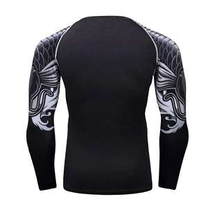 Camisetas de Compresión para Hombre, Sublimadas, de Poliéster, de Primera Calidad, para Gimnasio, Fitness, Surf, Buceo - Product Image 5