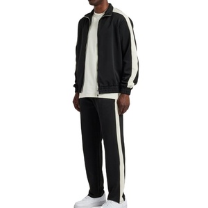 Custom Performance 100% Cotton Heavyweight Hooded Pullover Zipper Tracksuit Sports <b>Clothing</b> Gym Training Running Wear Private - Product Image 3