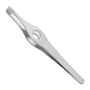 Pince à épiler dentaire manuelle en acier inoxydable de qualité supérieure, 4,75 po (12 cm), instrument chirurgical pour usage professionnel avec poignée ergonomique - Product Image 1