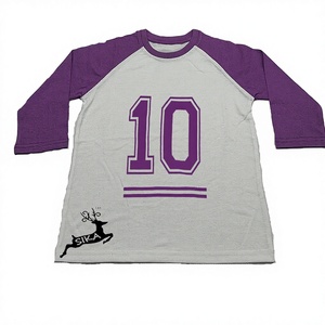 Camiseta de Manga Larga con Cuello Redondo 100% Algodón para Niños, Impresión de Logotipo Personalizado, Proveedor al por Mayor, Exportación de la India - Product Image 1