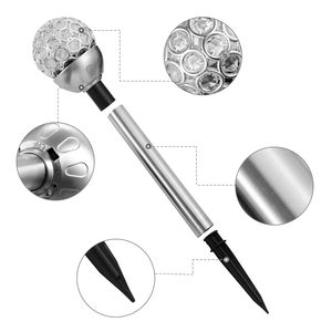 IP44 impermeabile 3 pz RGB sfera solare giardino luci all'aperto paesaggio decorazione di natale lampada ad energia solare - Product Image 6