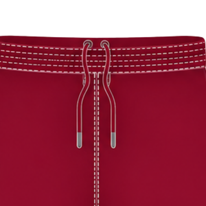 Pantalones Cortos de Rugby Color Marrón Oscuro y Blanco, Cintura Elástica con Cordón, Ropa Deportiva Ligera para Entrenamiento, Partidos y Equipos - Product Image 6