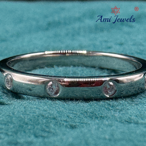 Anillo de Diamante Cultivado en Laboratorio con Certificado IGI de Platino, Joyería Elegante y de Lujo para Propuesta, Aniversario y Eventos de Boda - Product Image 1