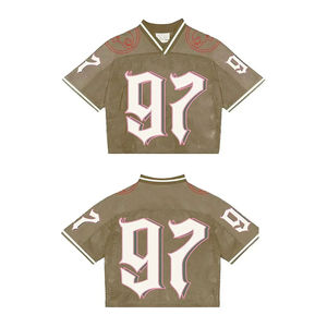 Short de football en jersey mesh pour homme, coupe ample vintage, imprimé, qualité supérieure, respirant et anti-humidité - Product Image 3