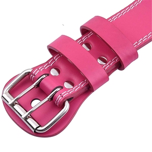 Genuine Leather Weightlifting Belt for Gym Fitness Workout Powerlifting Squat Deadlift <b>Back</b> <b>Support</b> Training - Product Image 6