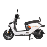 Trottinette électrique à deux roues avec coussin confortable, moteur sans balais, frein à disque et design étanche