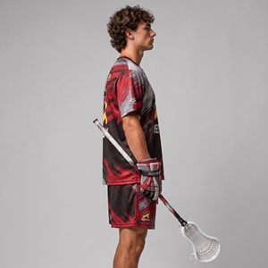 Comfortable lacrosse uniform featuring <b>athletic</b> fit breathable construction and unrestricted movement for every player - Product Image 6