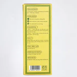 Huile essentielle de citronnelle 100% naturelle du Vietnam |   ARÔME FRAÎCHEUR POUR LA MAISON ET LE BIEN-ÊTRE - Product Image 4