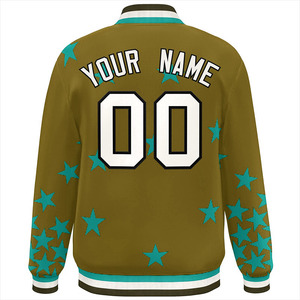 University Letterman Bomber Jacket Wholesale Custom Embroidery Letterman Varsity Jackets Front Logo Winter High Quality - Product Image 2