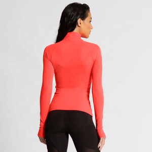 Camiseta de manga larga roja para mujer, fabricada por Hawk Eye Sports ( PayPal verificada) - Product Image 2