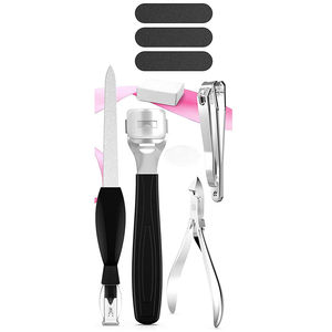 Kits de pédicure professionnels durables et portables en acier inoxydable avec impression de logo personnalisée, soins des ongles et beauté - Product Image 3