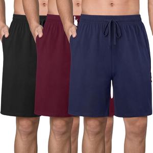Pantalones Deportivos Casuales para Hombre, Corte Cómodo, Largos hasta la Rodilla, 100% Algodón, Antiarrugas, Secado Rápido, Transpirables, con Cordón Ajustable, para Gimnasio, Playa, Uso Diario y Moda - Product Image 2