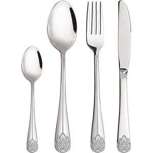 Juegos de cubiertos para restaurante, acabado plateado, cucharas, tenedores y cuchillos de latón, juego de cubiertos de primera calidad, precio de fábrica al por mayor - Product Image 2