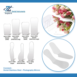 Reflector de Vidrio de Doble Cara para Fotografía Dental, Espejo Ortodóntico Intraoral, Autoclavable, Manual, con Certificación CE, 1 Año de Garantía - Product Image 4
