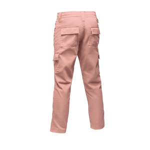 Pantalon cargo pour homme de haute qualité, 6 poches, couleur rose saumon clair, taille plus, matière en coton respirant, pantalon cargo pour homme - Product Image 2
