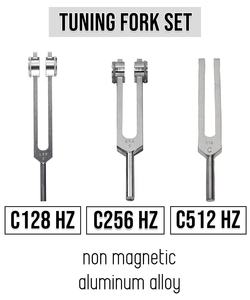 Ensemble de fourchettes de réglage sensoriel, en alliage d'aluminium, 3 pièces - Product Image 2