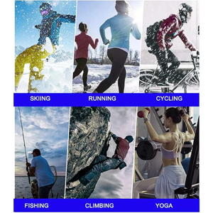 Cache-cou personnalisé en polaire pour l'hiver, écharpe infinie en tricot côtelé épais et thermique, coupe-vent pour le cyclisme et le ski en extérieur, cache-visage - Product Image 5