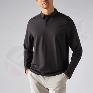 Camisetas Casuales de Punto Grueso con Logotipo Personalizado, 100% Algodón, Camisetas de Manga Corta con Cuello en V para Hombre - Product Image 3