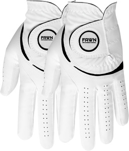 Guantes de Golf Unisex Transpirables Personalizados de Venta Caliente, Antideslizantes, de Cuero Cabretta, con Cierre de Gancho y Bucle, Color Fawn Internacional, Diferentes Colores - Product Image 5