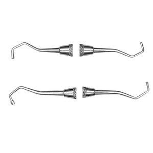 เครื่องมืออุดฟันแบบสองด้าน Dental 9, 10, 11, 12 Back Action Plugger ทำจากสแตนเลสสตีล สำหรับอุดฟันและบีบอัดยา OEM Zetomed Pro - Product Image 1