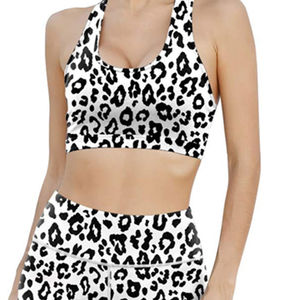 Conjunto de Yoga de Dos Piezas para Mujer, Talla Grande, con Cinturón, Color Sólido, Ropa Deportiva, Material Poliéster/Algodón, Lavado, con Pedrería - Product Image 5