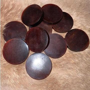 Botones de Cuerno Natural de Alta Calidad para Confección de Ropa Hechos a Mano y Ecológicos, en Oferta - Product Image 1