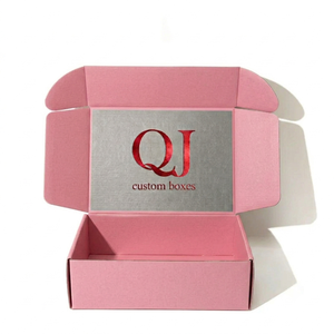 Cajas de Envío de Cartón Corrugado Rígido Morado con Impresión Personalizada en Forma de Avión para Supermercados, con Logotipo Estampado en Caliente/UV - Product Image 5
