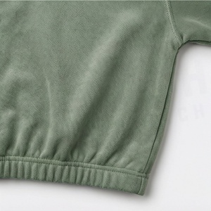 Sweat-shirt à capuche court pour femme, léger, à manches longues, coupe décontractée, pour la gym, le shopping, les voyages, le travail, les tenues - Product Image 5