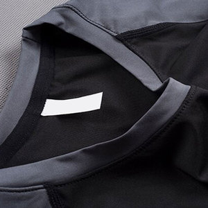 Créez votre propre logo sur une t-shirt de compression durable pour homme, vêtements de sport, taille personnalisée, design imprimé. - Product Image 5