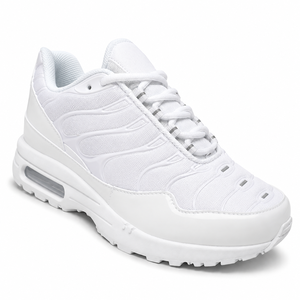 Chaussures de course et de basketball pour hommes <span class=keywords><strong>Max</strong></span> <span class=keywords><strong>Plus</strong></span> <span class=keywords><strong>TN</strong></span>, blanches, respirantes, en daim, avec amorti, vente en gros IKUN60490 - Product Image 1