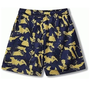 Pantalones Cortos de Camuflaje Personalizados para Hombre, con Logotipo Sublimado, de Algodón Grueso, para Correr, Gimnasio, con Cordón Ajustable, para Fitness - Product Image 6