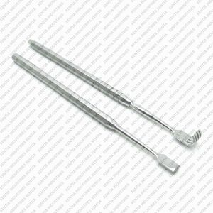 Ensemble de 2 instruments chirurgicaux ophtalmiques ORL : Rétracteur de sac lacrymal Knapp et élévateur Lempert en acier inoxydable, certifié CE OEM - Product Image 2