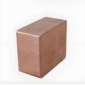 Lingote de Cobre de Alta Pureza 1 Kg - 99.9% Puro, Estándar ASTM Modelo T2 para Uso Industrial, Soldadura, Inversión y Fusión - Product Image 2